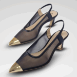 RUSCONI E2662 SLINGBACK - Nero, 38